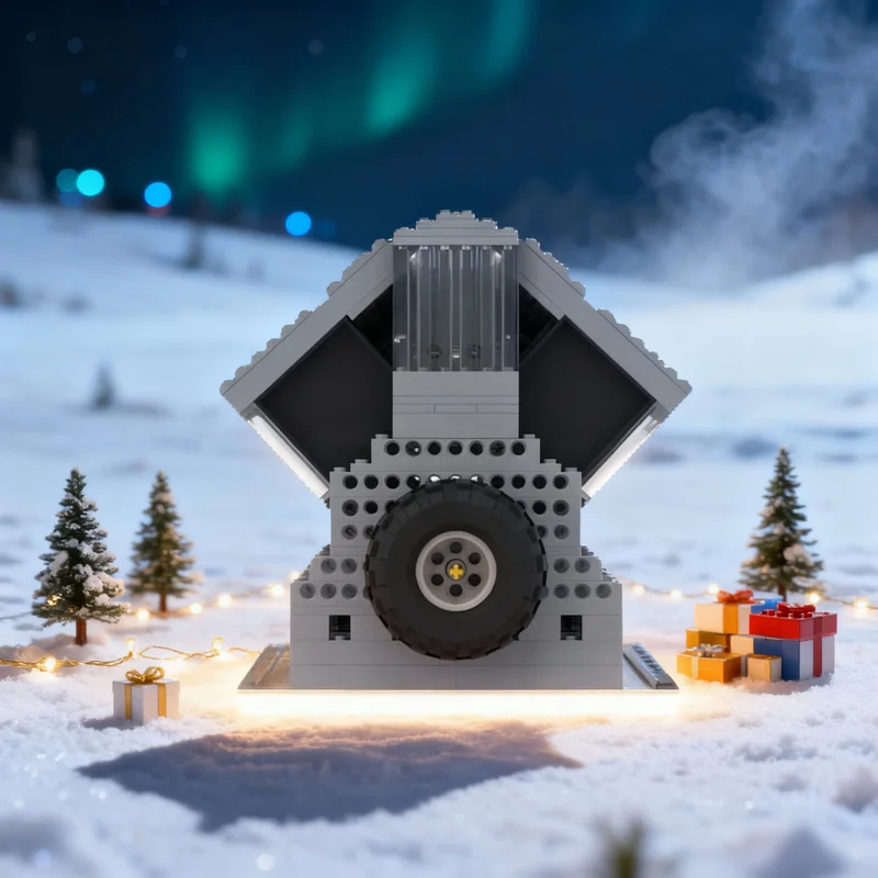 

650 деталей MOC Вакуумный двигатель, развивающая модель для обучения, конструктор, игрушка, идея для подарка на Рождество, обучающий конструктор из кирпичиков