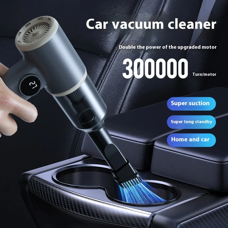 Handheld Car Wireless Vacuum Cleaner Washing Blowing Dual-use Household Strong Suction Portable Charging Vacuum Cleaner