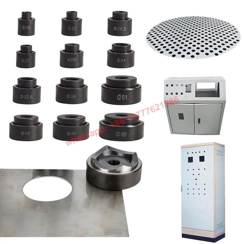 Perfuração Morrer para Syk8a Syk9b Syk-15 Furador Nocaute Hidráulico 16 Milímetros114 mm
