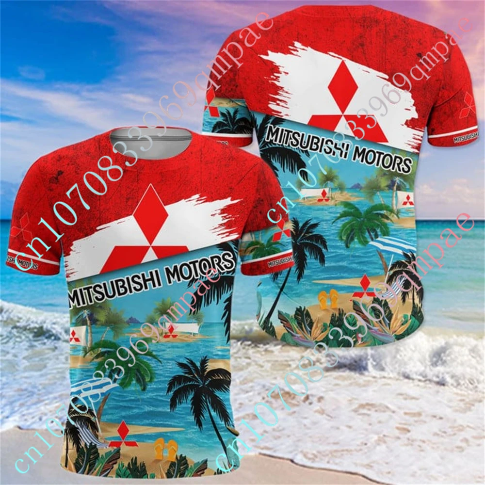 

Mitsubishi T-shirts Casual T Shirt For Men Women Unisex Clothing Harajuku Short Sleeve Anime Oversized T-shirt Top Custom Logo