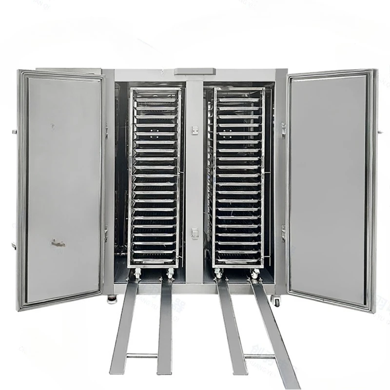 Industrial large double cart 1400L food quick freezer, pig trotter ribs freezing machine