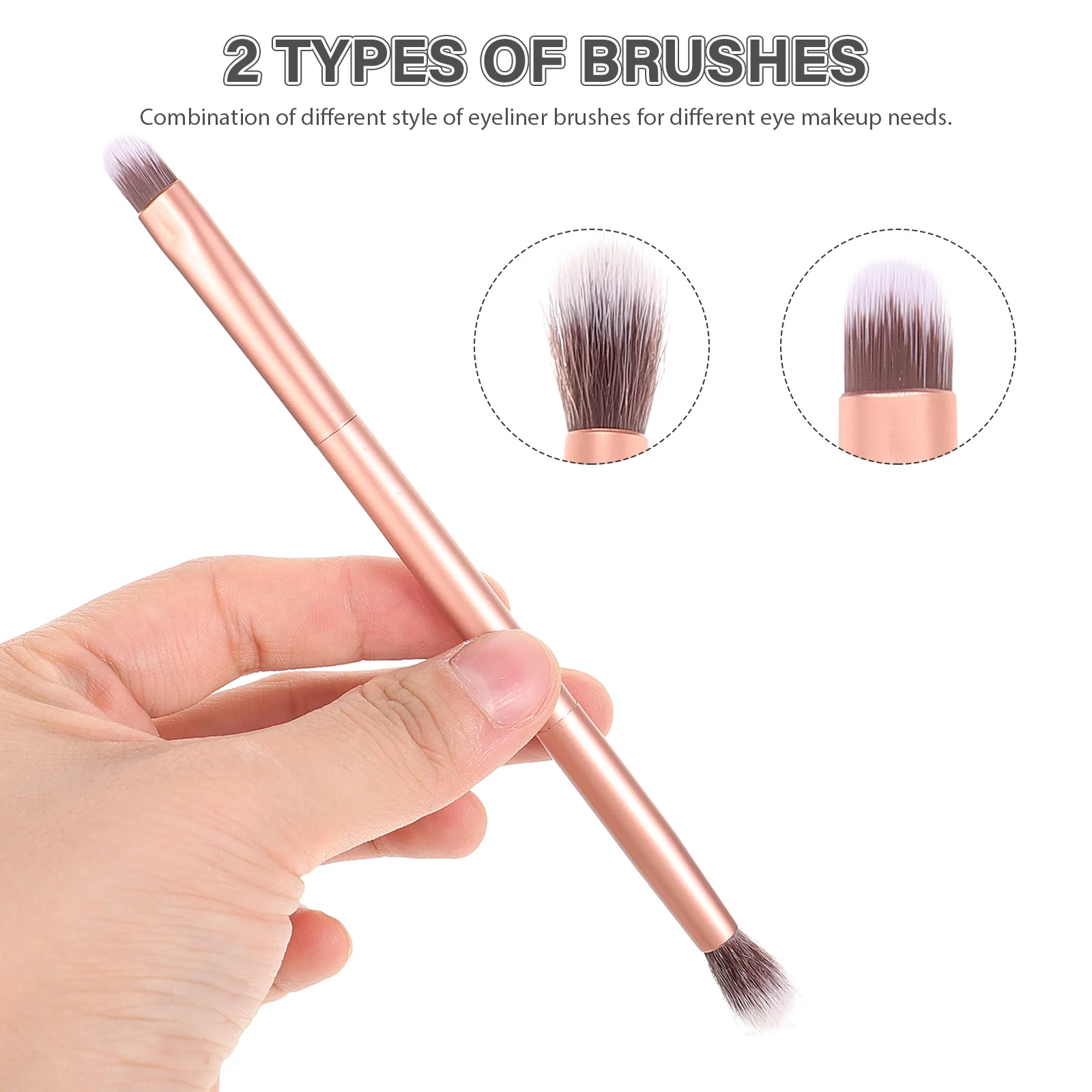 24 Pcs Makeup Brush Eye Shadow Professional Soft Face Beauty Tools Eyeshadow Women Golden Miss