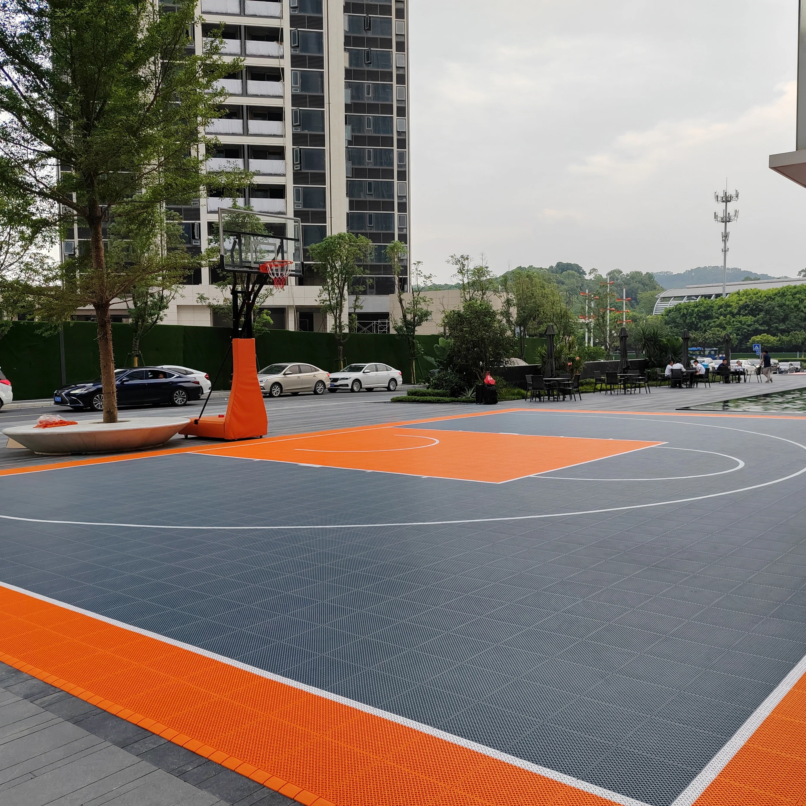 

OEM Customized Indoor/Outdoor Antiskid Flat Interlocking Floor Tiles for Volleyball/Floorball Sport Court Wholesale Price Click