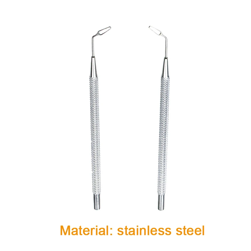 Small Incision Operation Plate Pad Plate Left / Right Eye Hooks Stainless Steel Titanium Alloy Ophthalmic Instrument