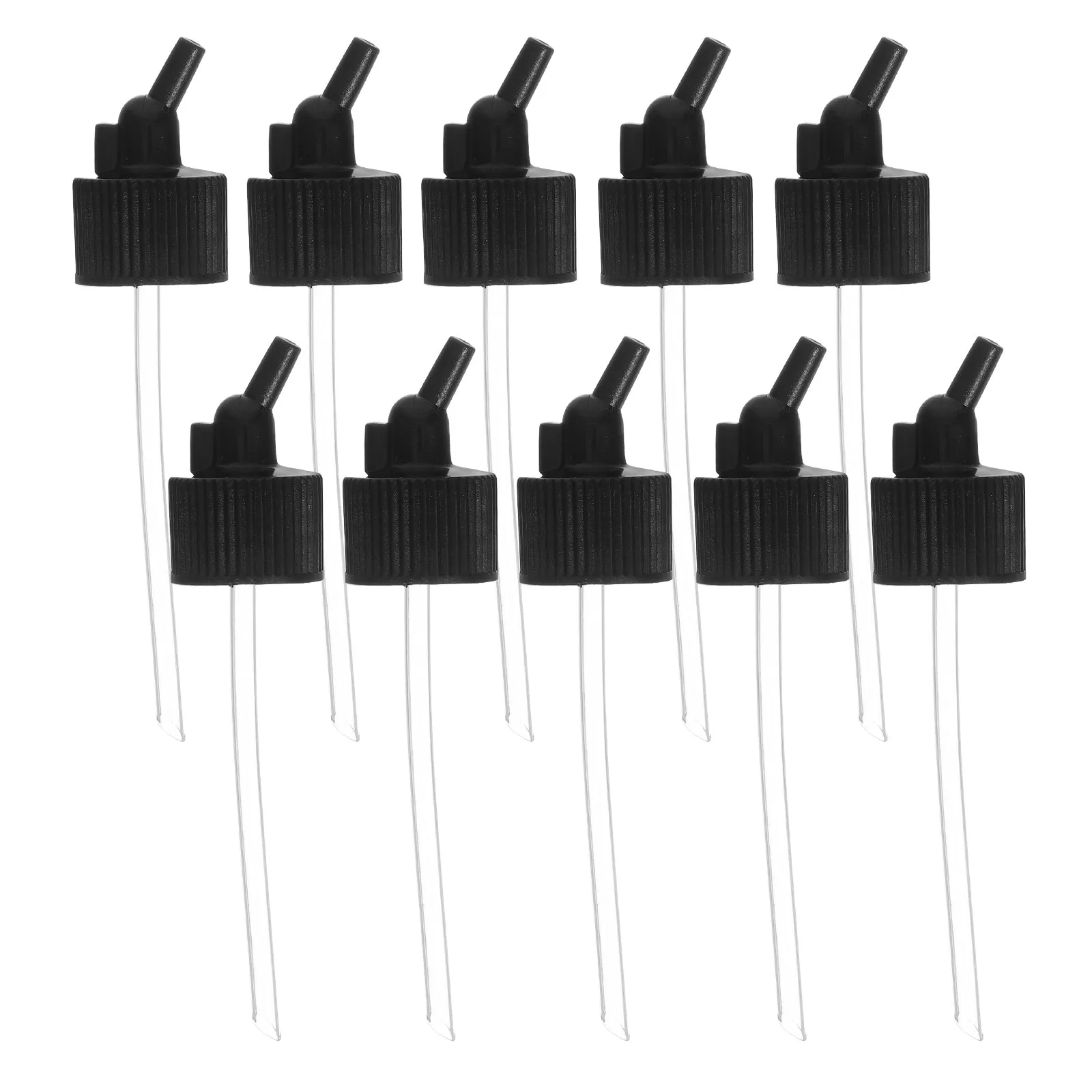 

10Pcs Airbrush Bottle Caps 30 Degree Down Angle Adapter Lid for 30Ml Spray Paint Bottles Airbrush Supplies