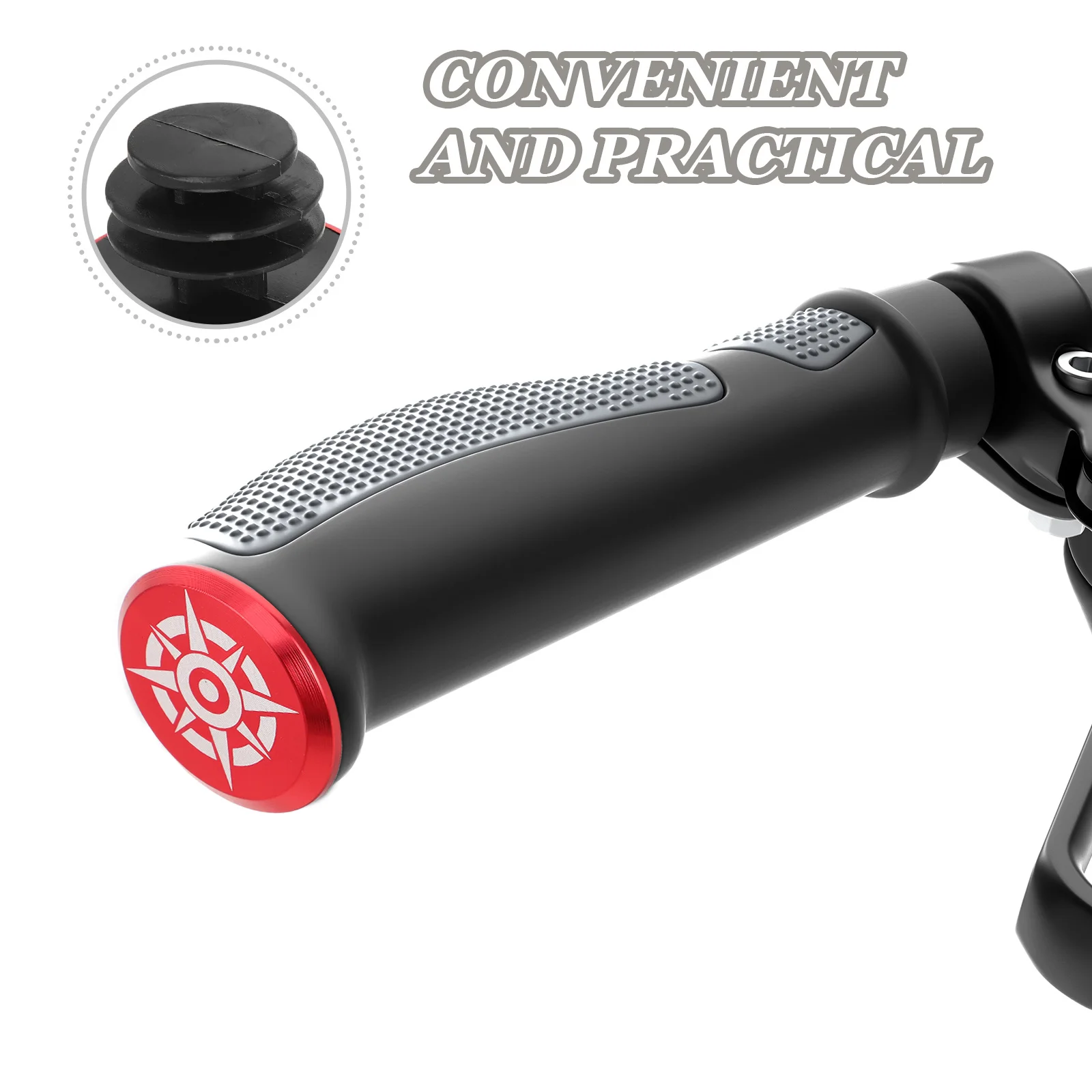 1 زوج سبائك الألومنيوم دراجة المقود المقابس المعدنية قطرة بار نهاية قبعات ل الطريق دراجة الدراجات اكسسوارات خفيفة الوزن آمنة