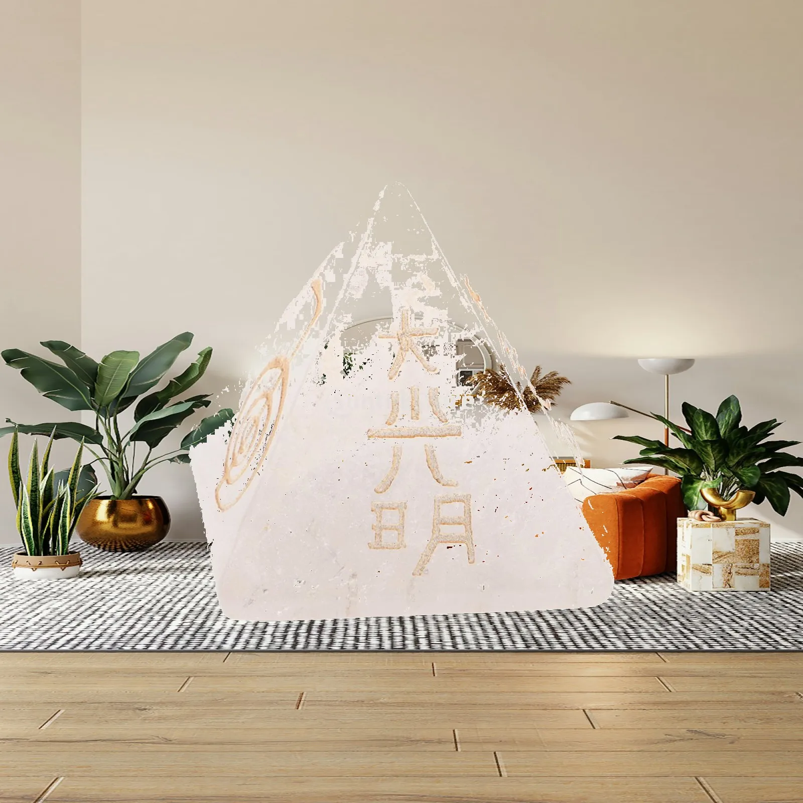 Pyramid Reiki Stone Natural Stones for Jewelry Gemstones Natural Stone Pyramid Energy for Wellness and Mindfulness