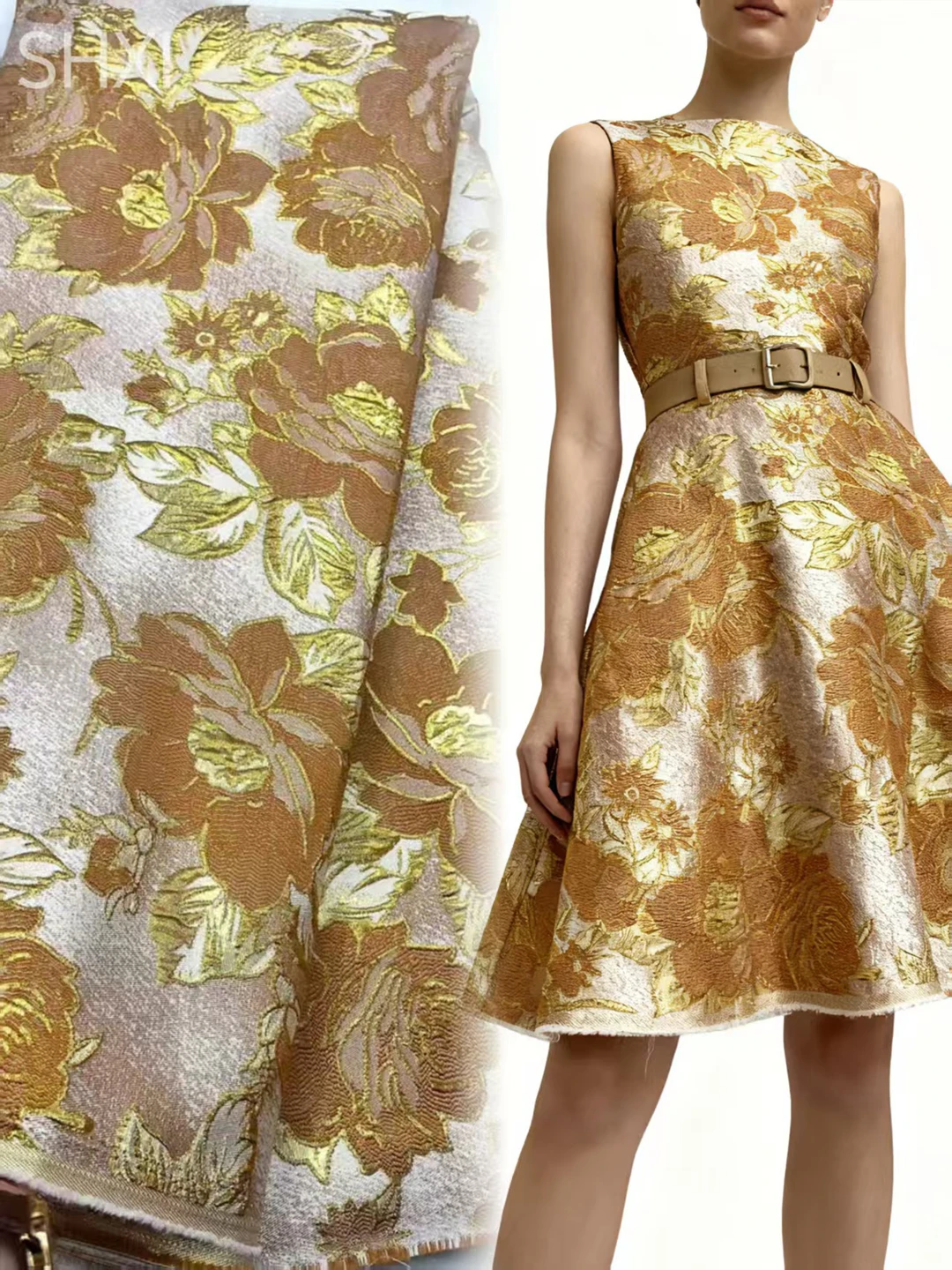 

Роскошное 2026 Высококачественное африканское парчовое кружевное платье из органзы, 5 ярдов, французское тюлевое вечернее платье, нигерийское жаккардовое кружево Sewin