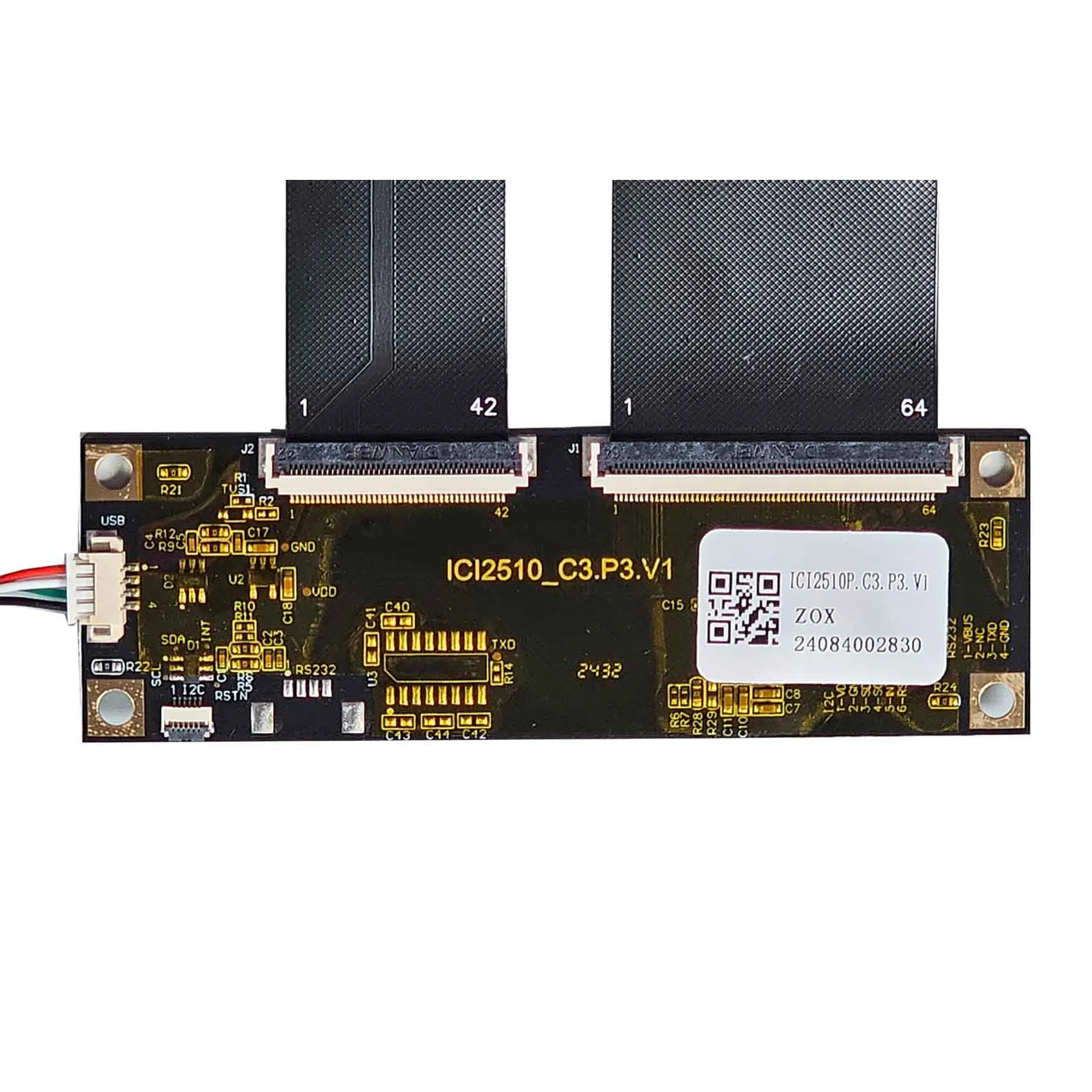 24-calowy wyświetlacz dotykowy Digital Signage 24In 1920X360 Rozciągnięty wyświetlacz LCD z pojemnościowym dotykem 40-pinowy kontroler LCD