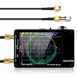 NanoVNA 2.8 Inch TFT Display VNA-H Portable Digital Vector Network 50KHz-900MHz MF HF VHF UHF Antenna Analyzer Network Analyzer