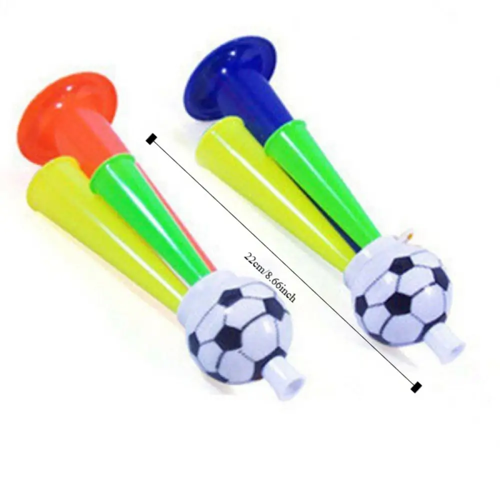 High Quality Plastic Air Horns Wear-resistant Fall Prevention Emergency Whistle Three Tones Durable Soccer Fan Trumpet