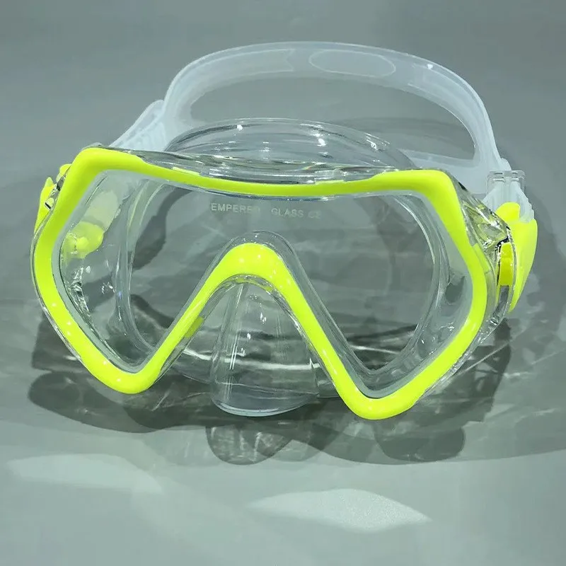 New Style Full-Dry Snorkeling Set with Silicone Mask for Kids view 4