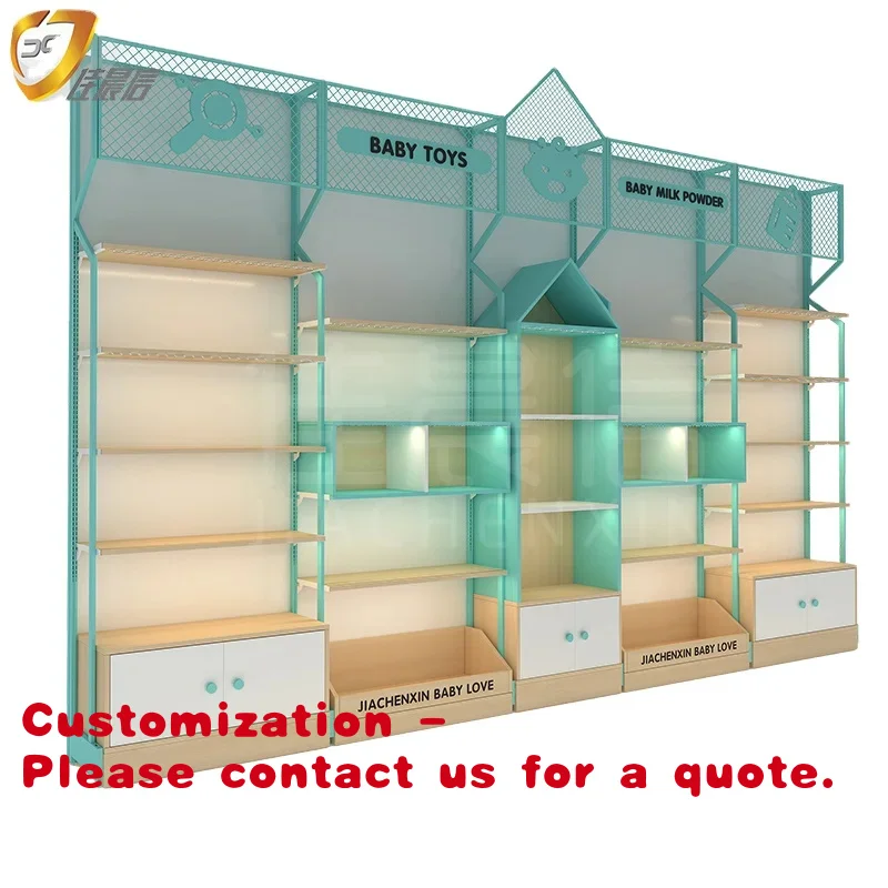 

Customize.Toy Children Store Gondola Shelving Store Display Fixtures Children Clothing Furniture Kid Shoe Shop Fitting Stor