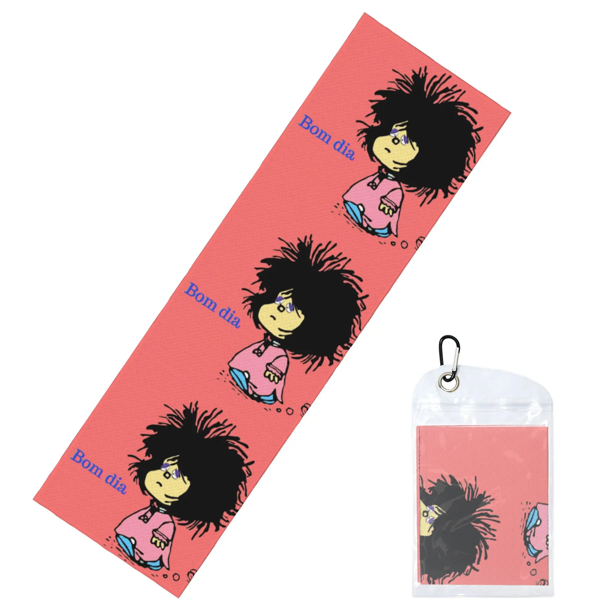 Mafalda Em Portugues Bom Dia Towel Quick Drying Quino Argentina Cartoon Super Soft For Training Towels
