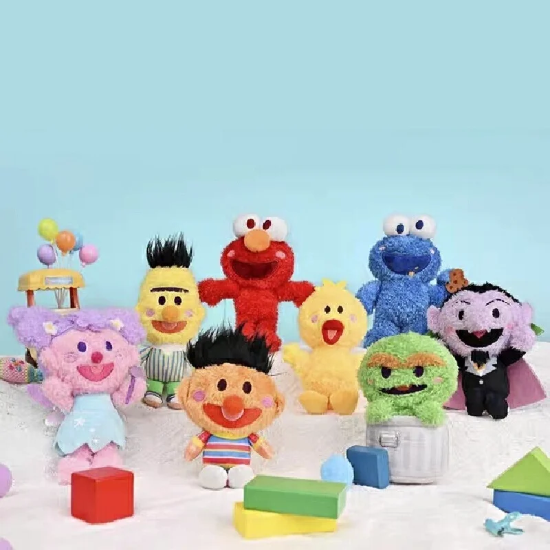 

Authentic Sesame Street Blessing Series Blind Box Pendant First Shot Doll Exquisite Keychain Bag Decoration Cute Birthday Gift