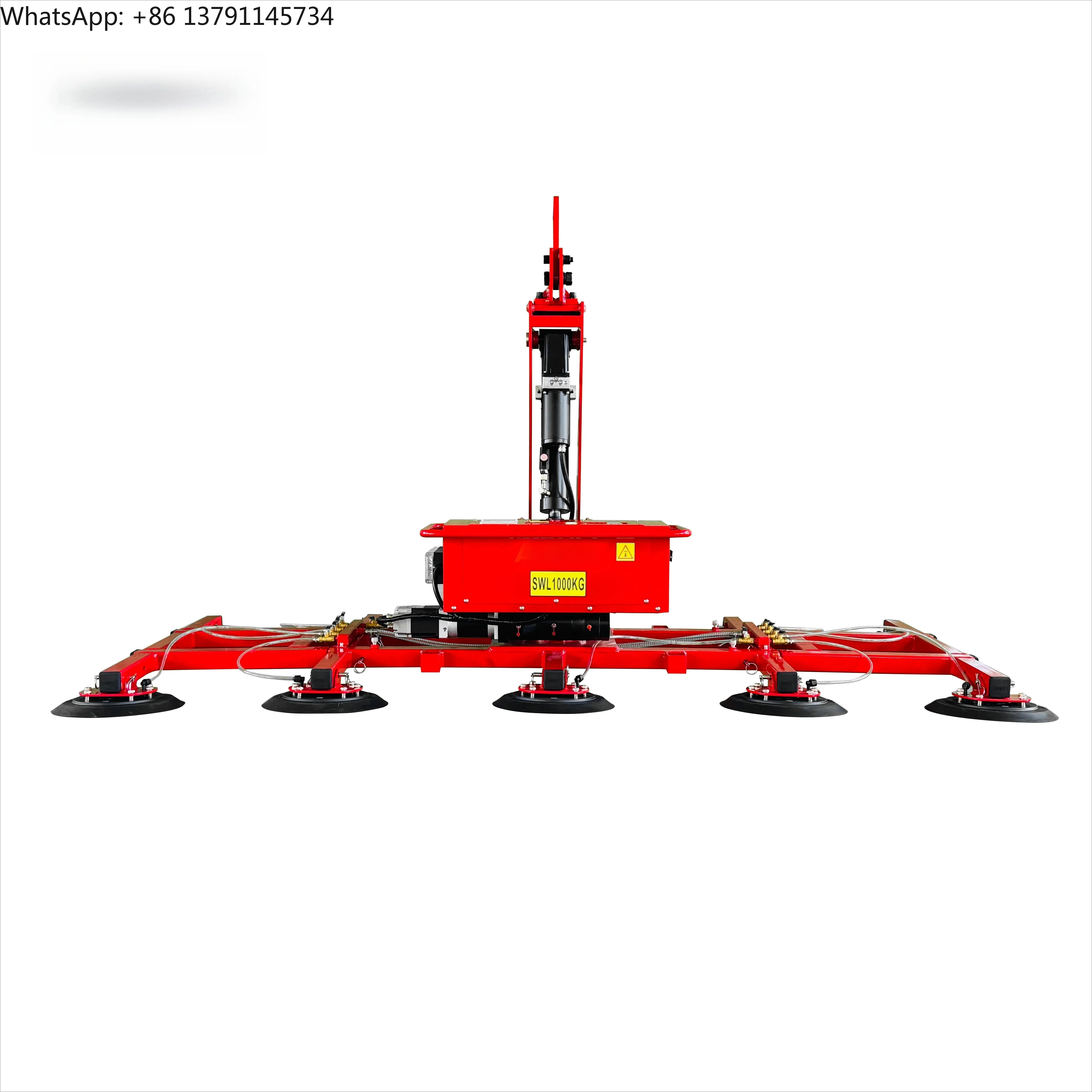 Remote Control Electric Glass Vacuum Lifter Glazing Robot for Glass or Sheet Metal Handling and Installation 1000kg CE