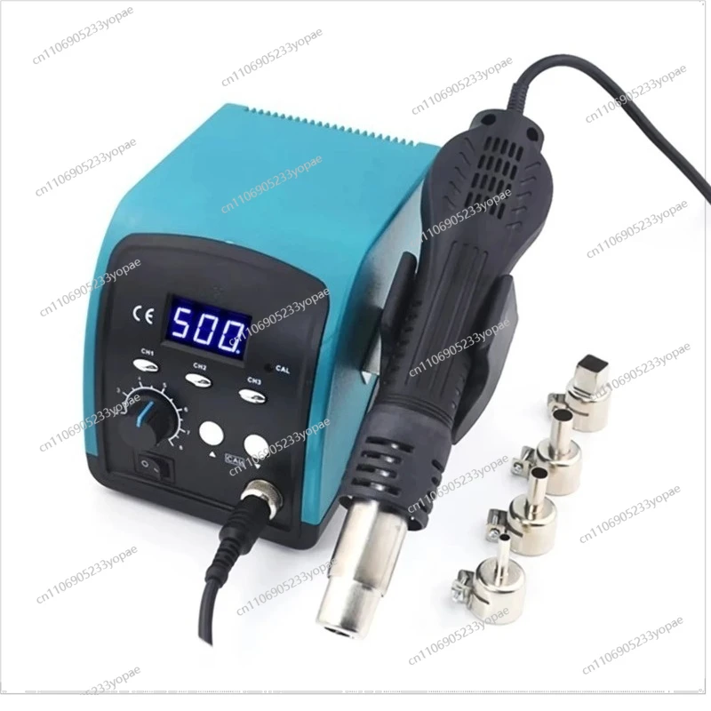 

858D 750w Led Digital Display Rework Desoldering Station Soldering Hot Air Gun with Mobile Phone Repairing Station