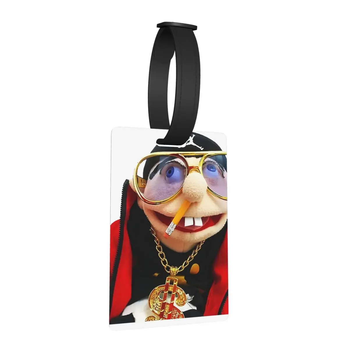 

SML рэпер Джеффи багажные бирки аксессуары для чемодана путешествия милый багаж посадочная бирка держатель этикетки ID имя адреса