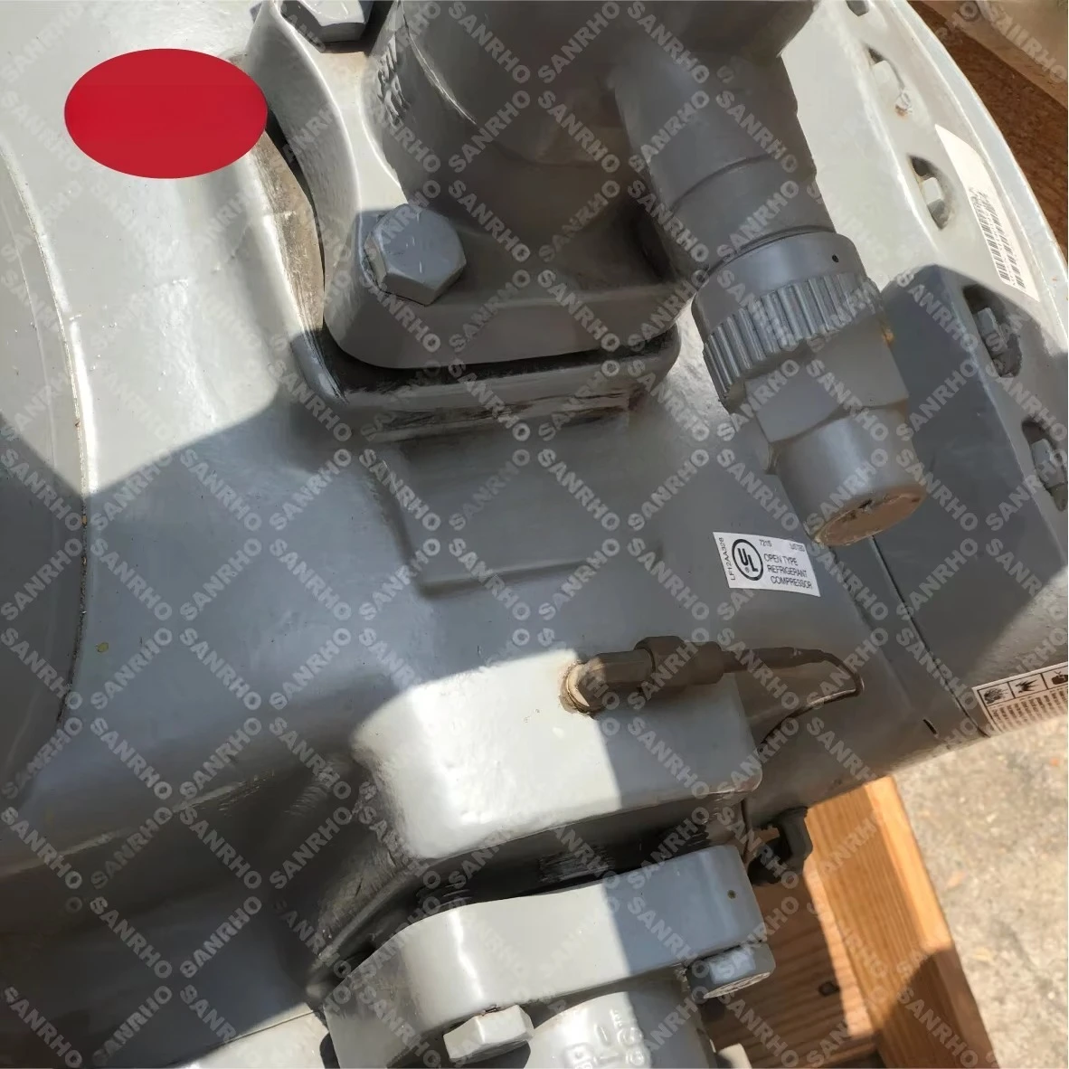 Carrier 5H120 5H126 Refrigeration Open-Drive Compressor, Carlyle 5H Marine Transport Refrigerator Compressor
