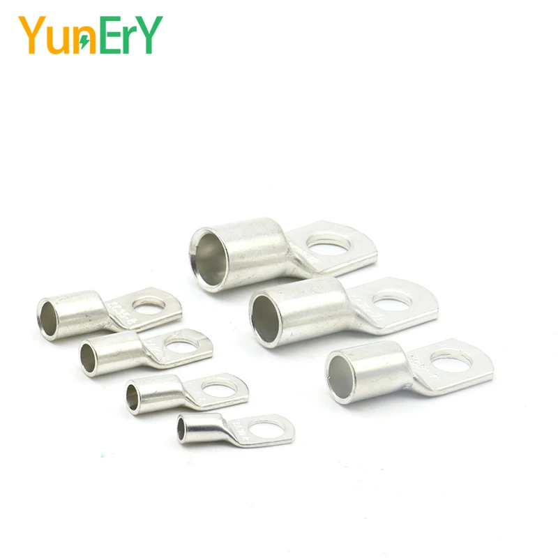 10/25/50PCS SC Type Wire Nose Terminal SC1.5 SC2.5 SC4 SC6 SC8 SC10 SC16 SC25 SC35 1.5-35 m㎡ Crimp Terminal Cable Connector