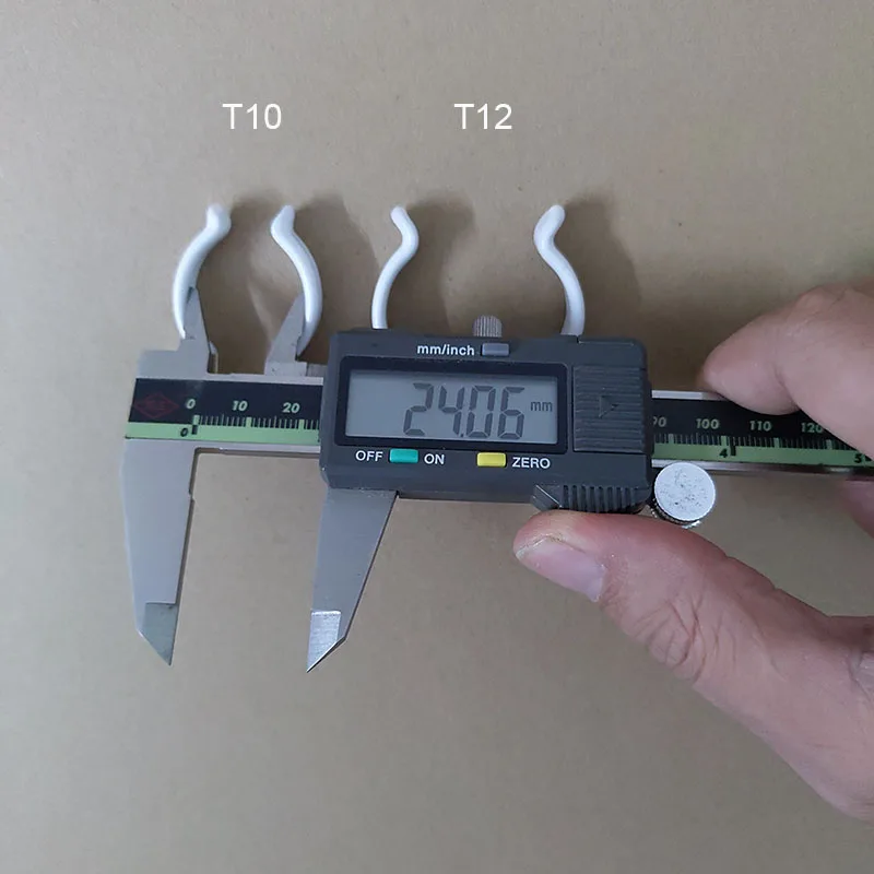 Stainless Steel Coated Plastic U‑Shape Mounting Clip T3‑T14 T25 Holder Strong Clamping Force For Rope Lamp Fixing