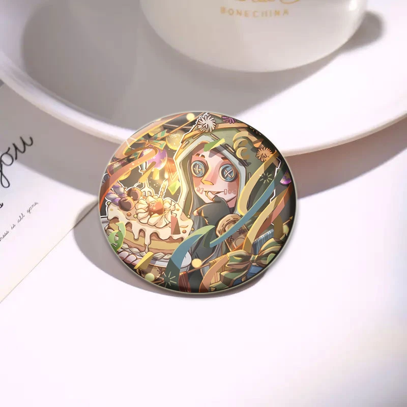 Game Anime Identity V Pin Cartoon Brooch Badge for Backpack Cothes Accessories 32/44/58mm Anime Collection Badge Hat Decoration