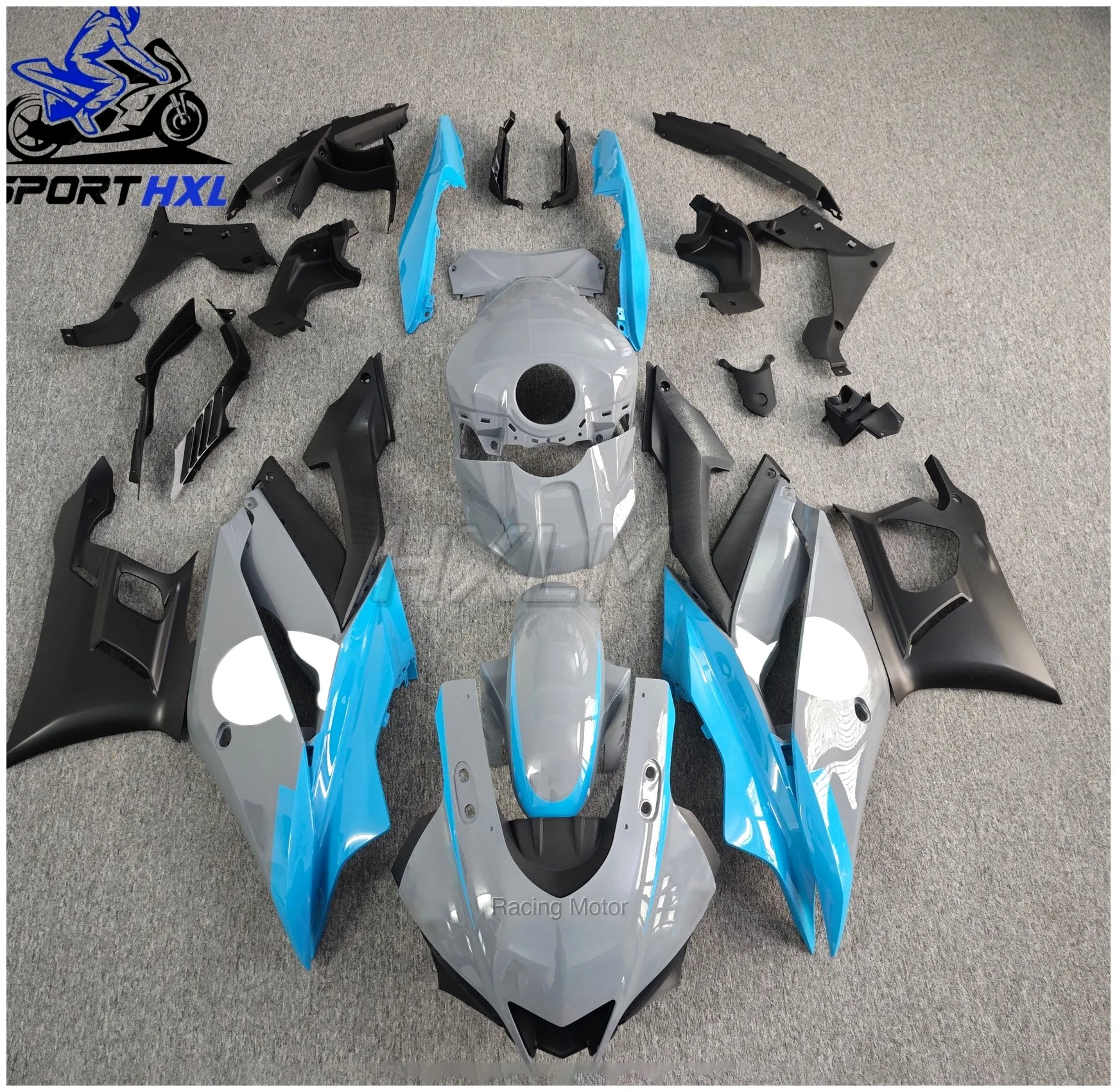 Injection Fairings for YAMAHA R25 Complete Panels ABS Plastic Panels Kit Body Work Light black Cowlings | Racing Motor Store