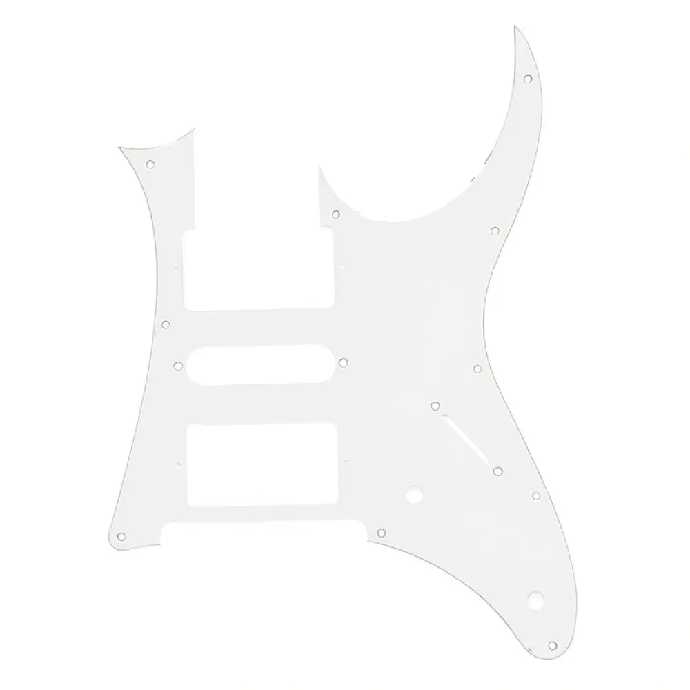 High Quality Electric Guitar Pickguard For Ibanez 7V HSH Pickup 3 Ply PVC Scratch Plate Durable Replacement Accessory