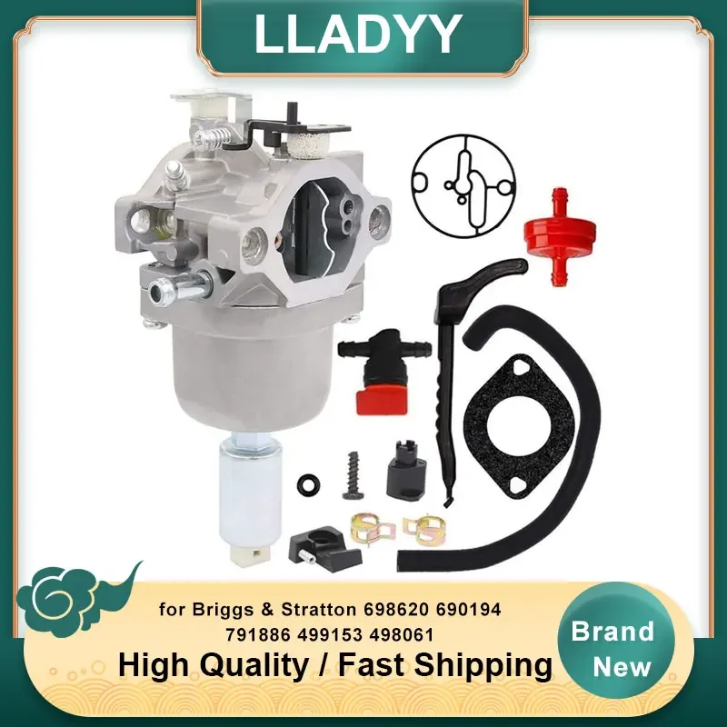 

799727 Carburetor for Briggs & Stratton 698620 690194 791886 499153 498061 14Hp 15Hp 16Hp 17Hp 18Hp Carb