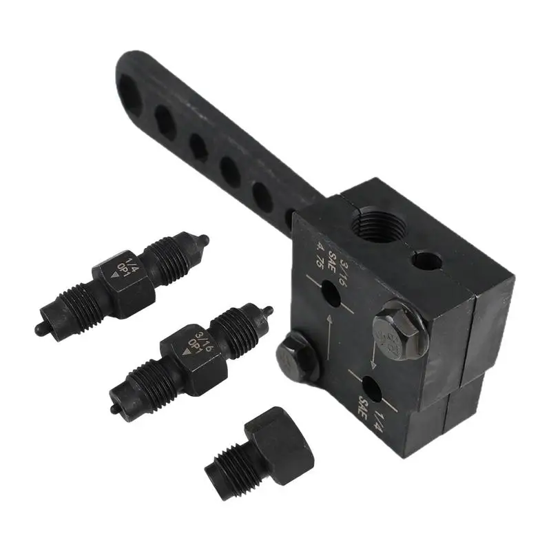 Automobile Brake Pipe Double Flaring Tool Car Brake Cable Flaring Tool Flaring Tool Set Manual Tubing Repair Set Modification