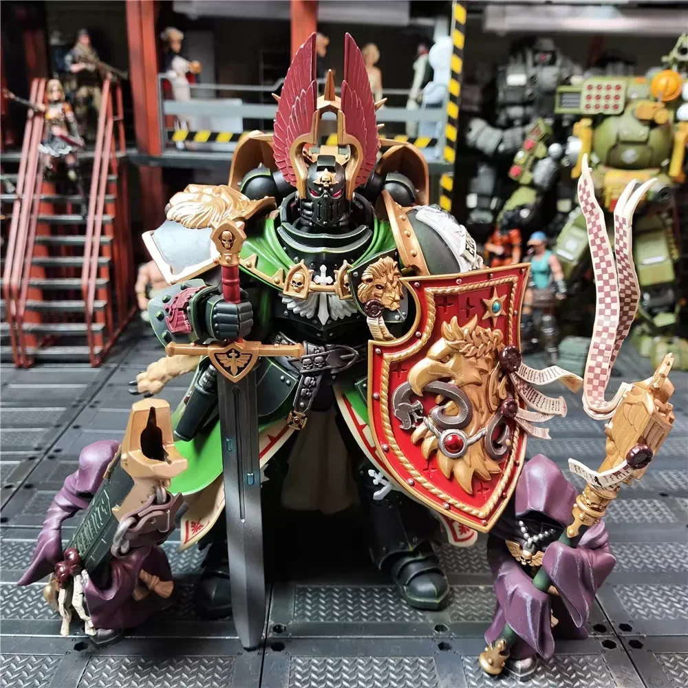 JOYTOY Warhammer 40k 1/18 Dark Angels Primarch Lion Jonson Anime Action Figure Modell Spielzeug Sammlung Ornamente Geschenke Auf Lager