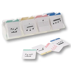 Children's Musical Notation Learning Card Over 500 Cards Piano Staff Music Sheet Learning Accessories Guitar Accessories