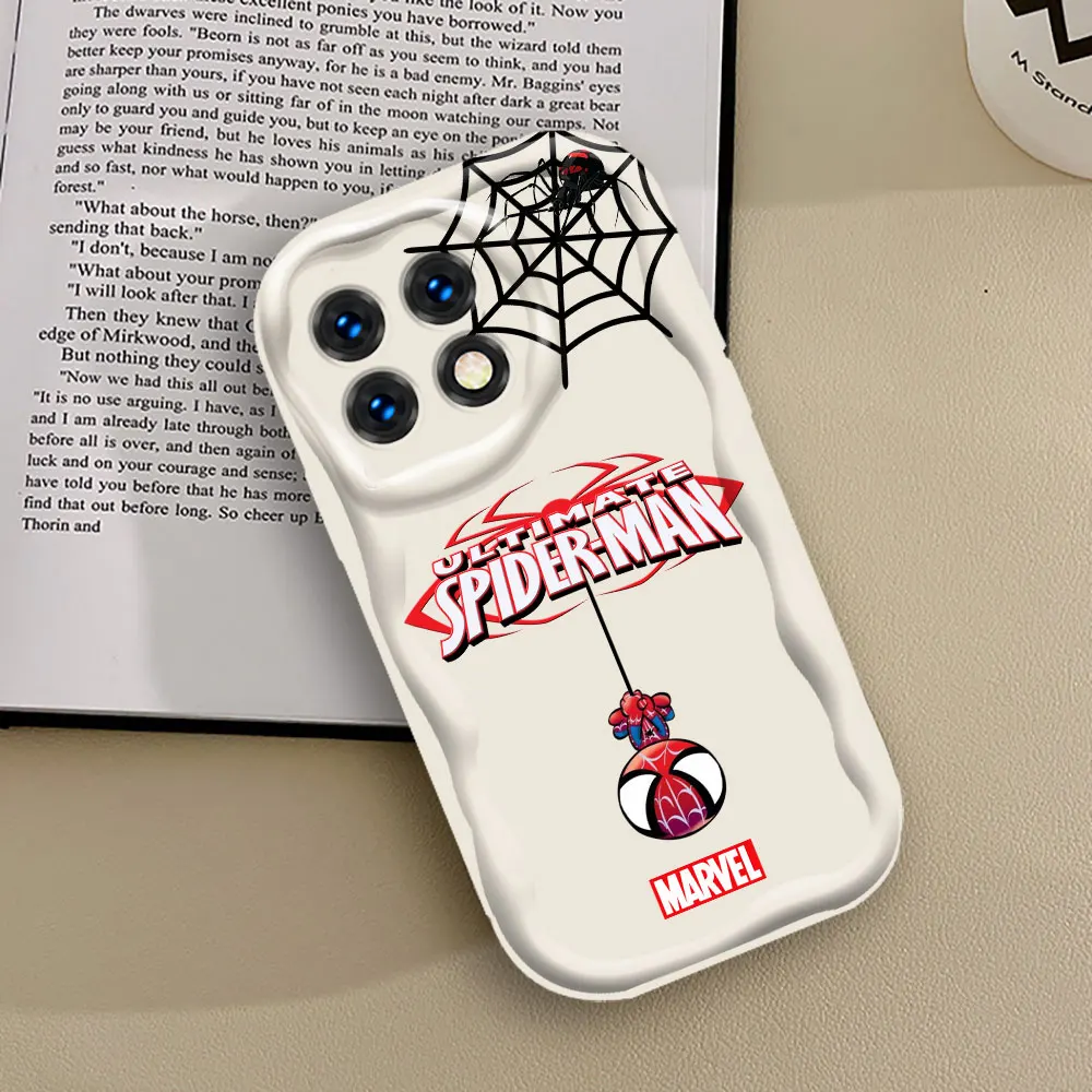 Cartoon Marvel Funny SpiderMan Case For Infinix NOTE HOT 40 30 PRO 40I 30I 20 20I 12 9 PLAY Tecno Camon Spark 30 20 Wave Cover