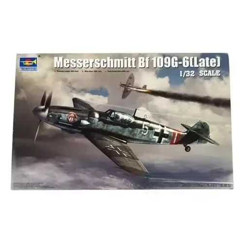 Trumpeter 1/32 02297 Messerschmitt Battle Fighter 109G-6 Kit de modelo final de avión TH05645