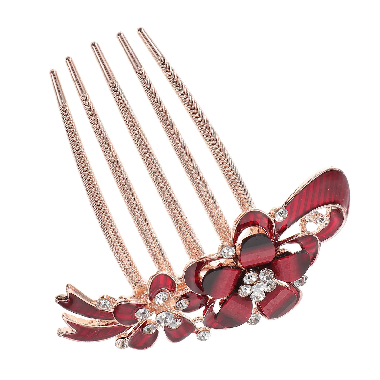 

Hair Ornament Bridal Side Comb Elegant Rhinestone Wedding Hair Accessories For Women Headpiece