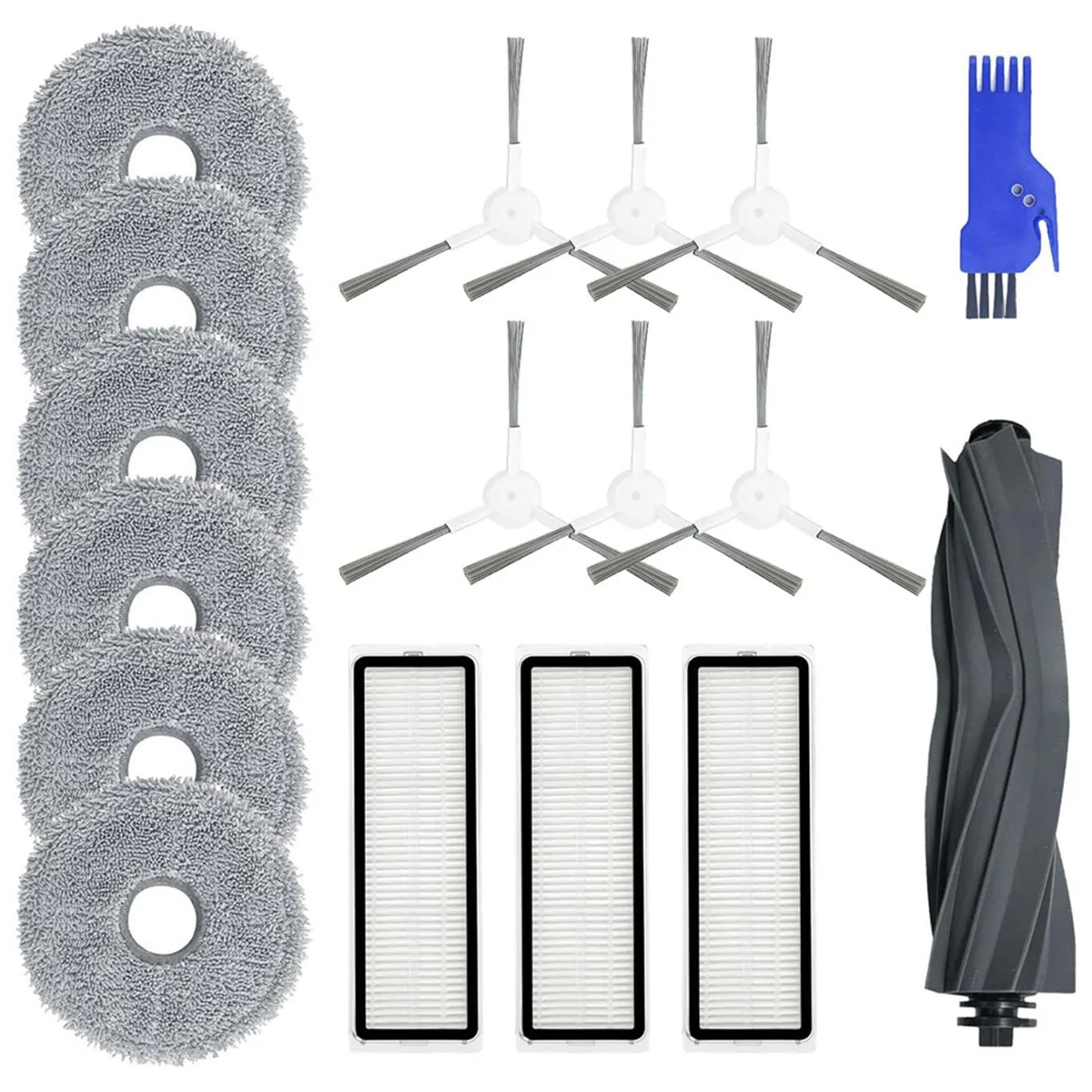 Für L10S Ultra/L10 Ultra/ X10 Plus, für L10S Pro Hauptseitenbürste HEPA-Filter Mopptuch Ersatzteile