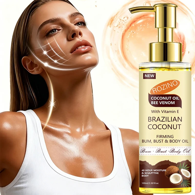 Skincare Basic - ROZINO Moisturizing Coconut Body Oil has