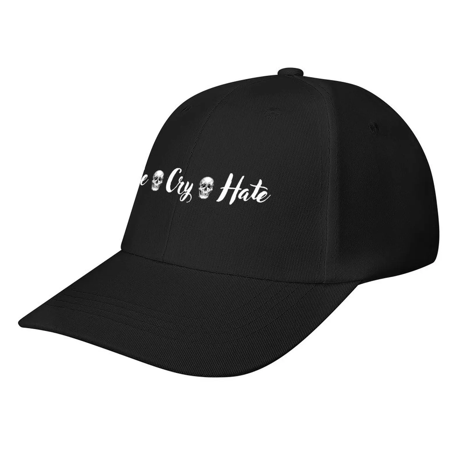 

Hell and High Horror Die Cry Hate Baseball Cap custom caps Hip Hop tactical cap Women Hats Men's