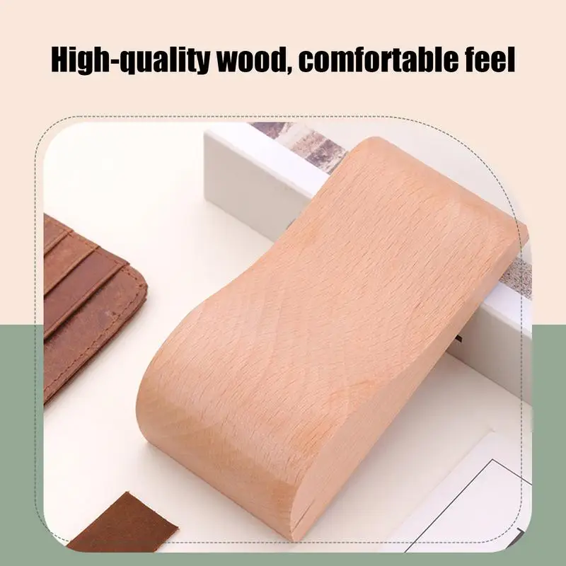 Leatherwork Watch Strap Bend Tool Leather Craft Watch Strap Wood Mold Multi-Functional Efficient Craft Projects Accessories For