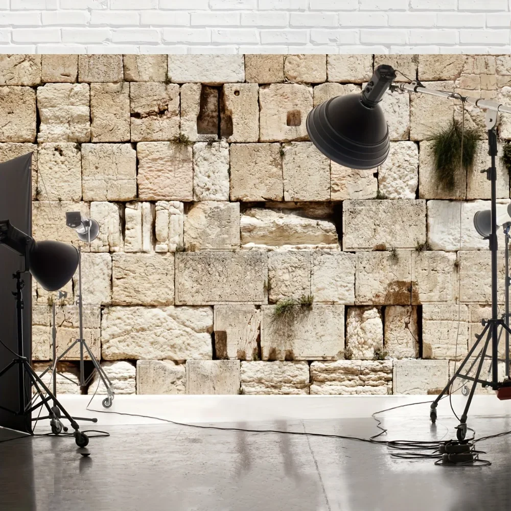 Western Wall Backdrop Jerusalem Photo Background Ancient Jerusalem Backdrop Brick Backdrops For Photography Jerusalem