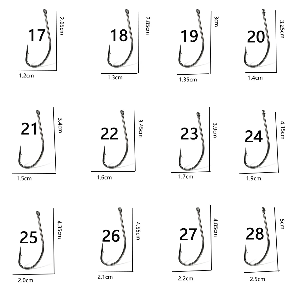 1 pack LS-9939 Fishing Hooks Saltwater Fishing Gear Accessories Assist Jig Head Fishing Hooks Japan Carp Hook Squid Hooks