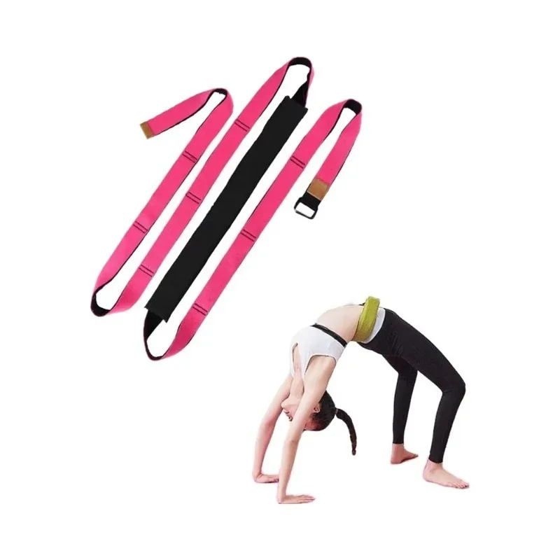 Home Gym Equipment Back Bend Assist Trainer for Waist Door Flexibility Stretching Strap for Ballet Yoga Splits