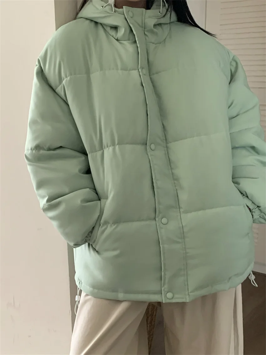 

Alien Kitty S-XL Women Green [arkas Warm Winter Loose New 2023 Chic Casual High Street Winter Thicken Elegant Down Jackets