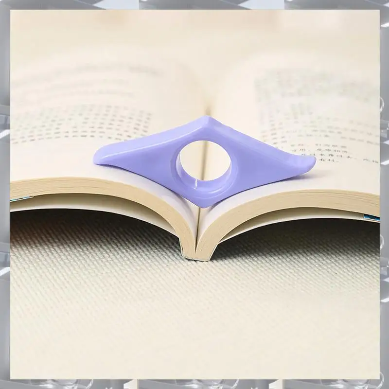 Hot Selling-10Pcs Book Page Holder, Handmade Thumb Book Page Holder Reading Accessories Ring Book Opener Bookmark For Book Lover