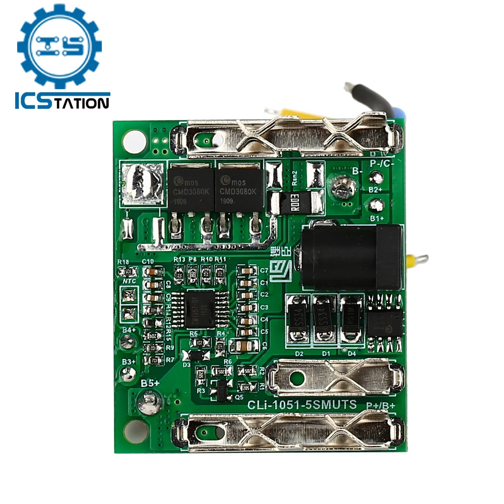 19V/21V Lithium Battery Charging Protection Board Battery Overcharge Over Discharge Overcurrent Short Circuit Protection