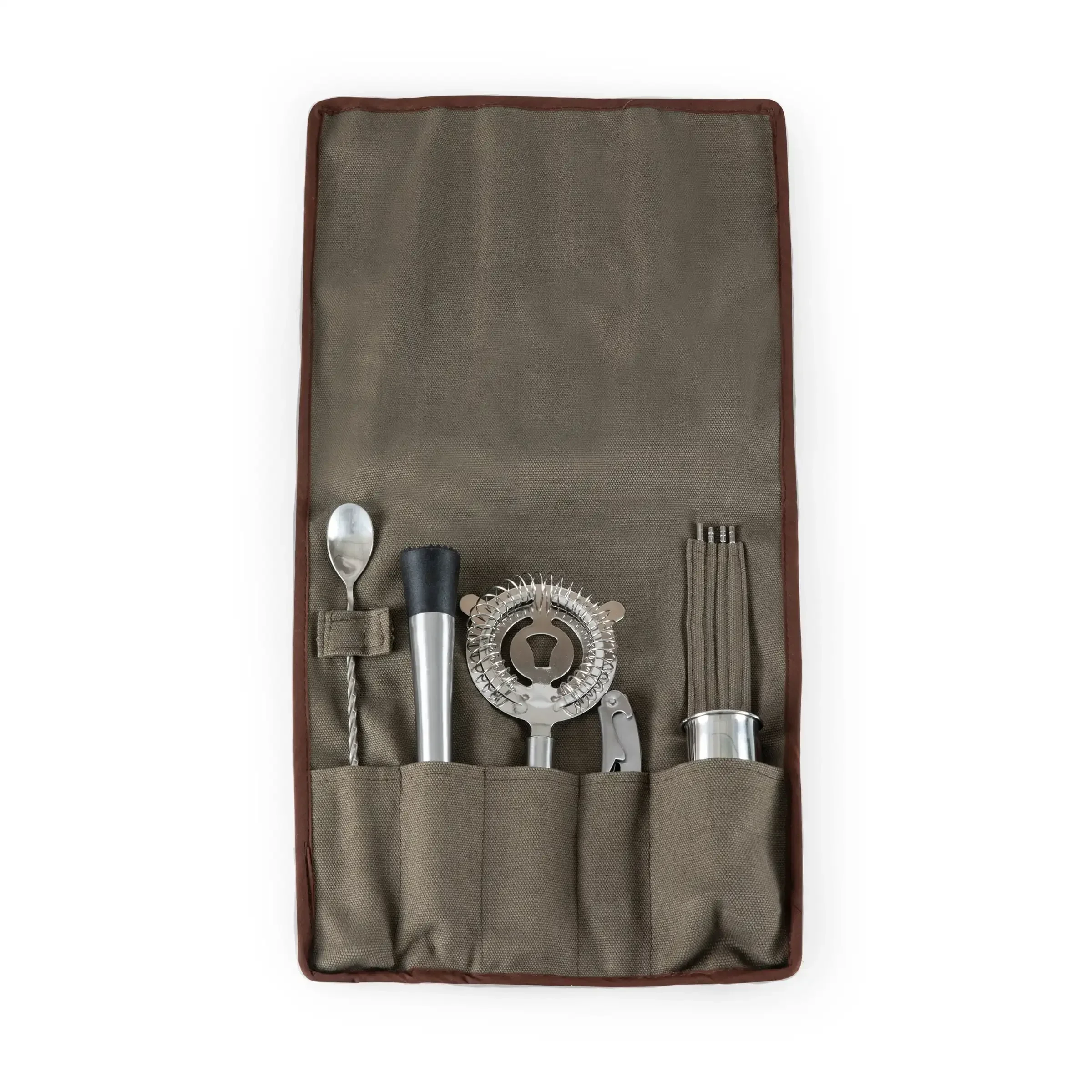 

10-Piece Bar Tool Roll Up Kit