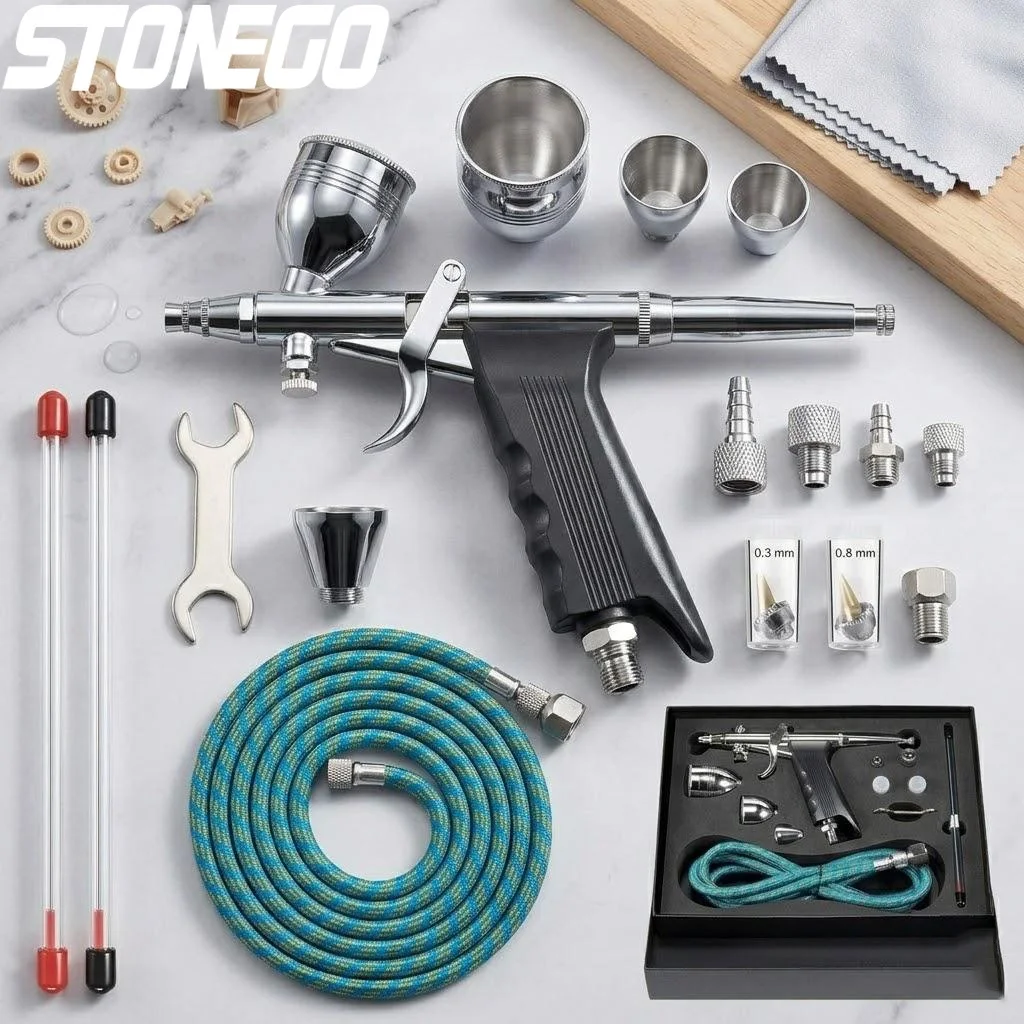 double-action-airbrush-spray-gun-kit-with-03-05-08mm-needles-25-13cc-paint-cups-for-nail-art-cake-tattoo-supplies