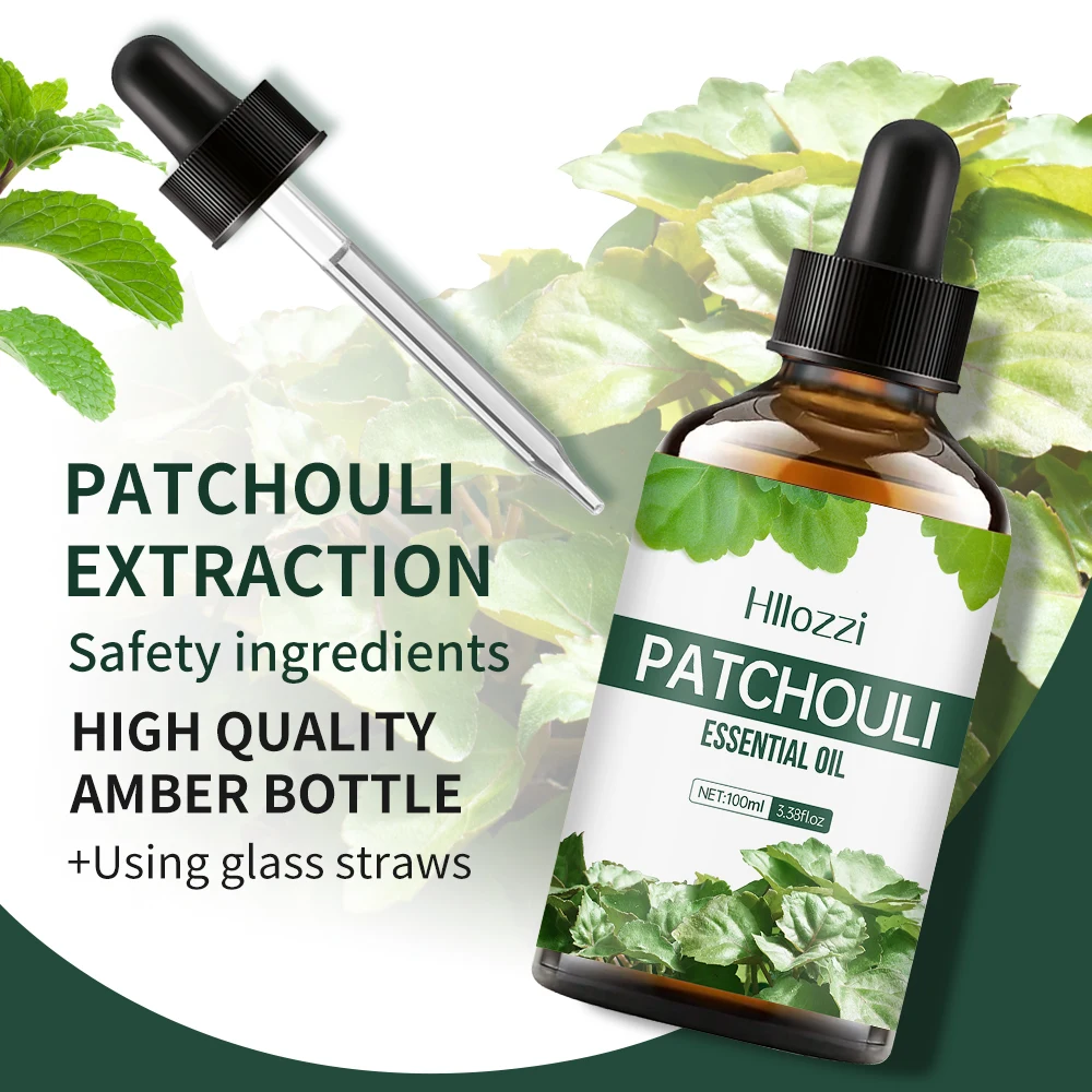 Patchouli essential oil for diffusers, moisturizing, nourishing, hydrating, massage essential oil