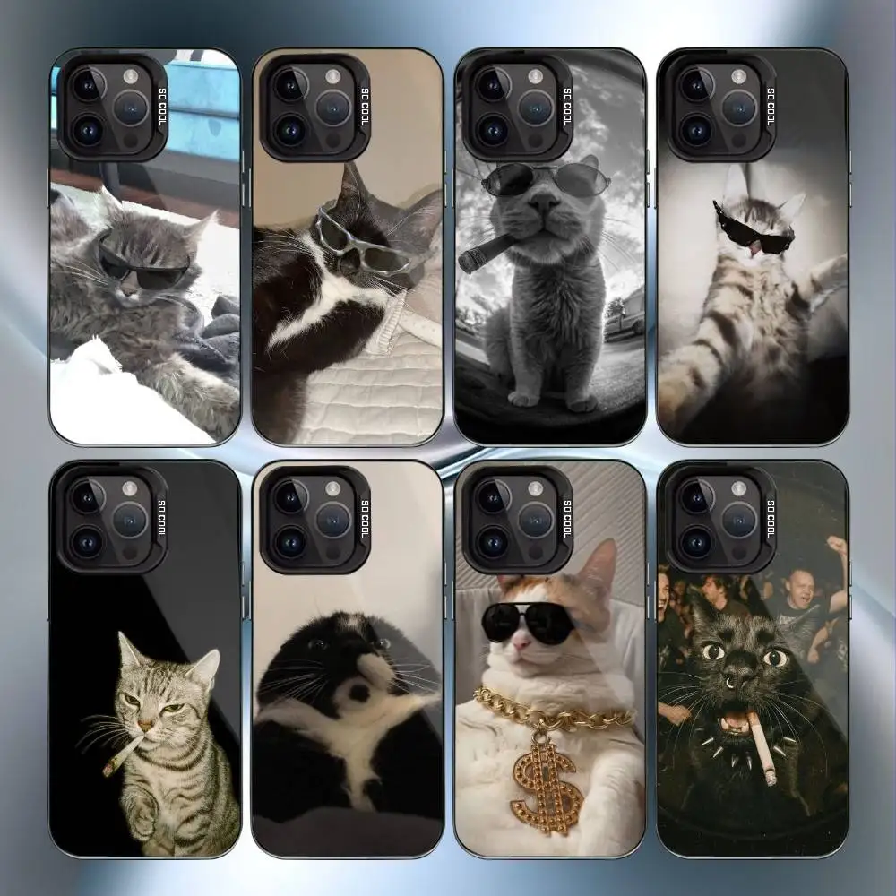 

Retro Butterfly Phone Case For iPhone17,16,15,14,13,12,11 Plus,Pro Max Black Candy Matte Shockproof Cover