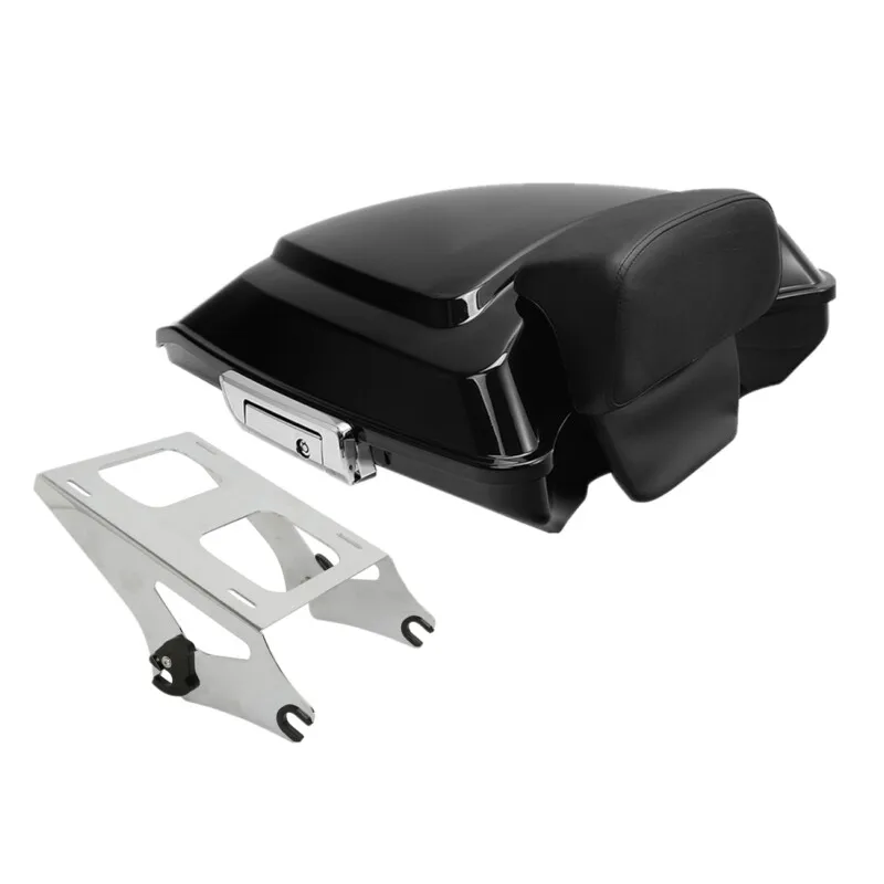Motocyklowy bagażnik Razor z podkładką montażową pasujący do Harley Touring Ultra Limited Road Glide Street Glide 2014-2023 — zdjęcie 5